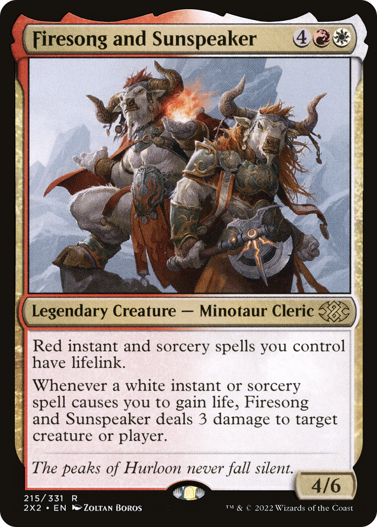 Firesong and Sunspeaker (215) - Double Masters 2022
