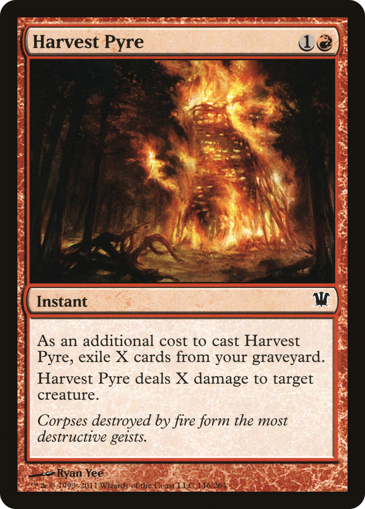 Harvest Pyre [Innistrad] Foil