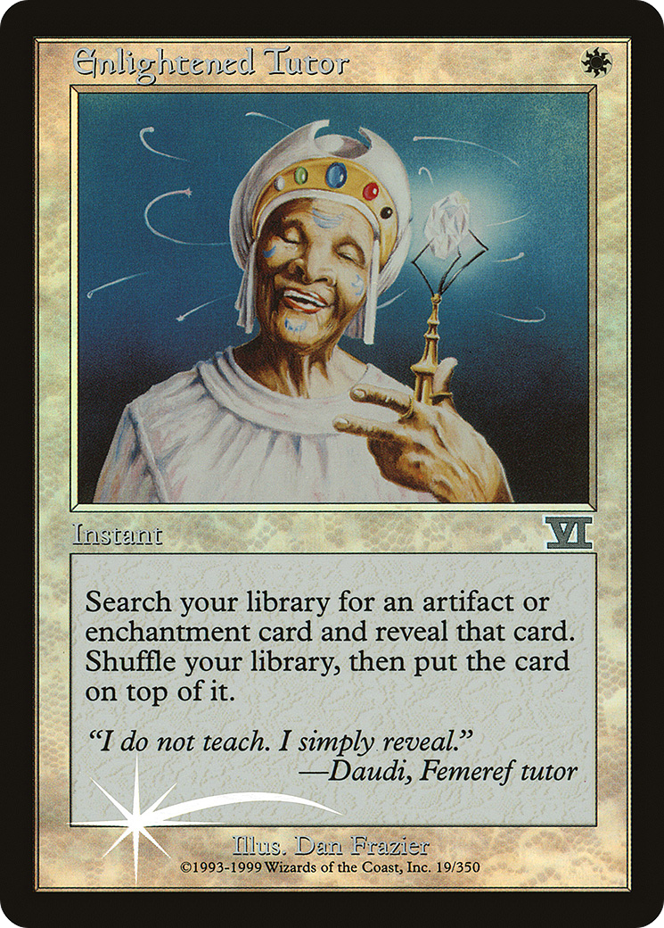 Enlightened Tutor [Arena League 2000] | Silver Goblin