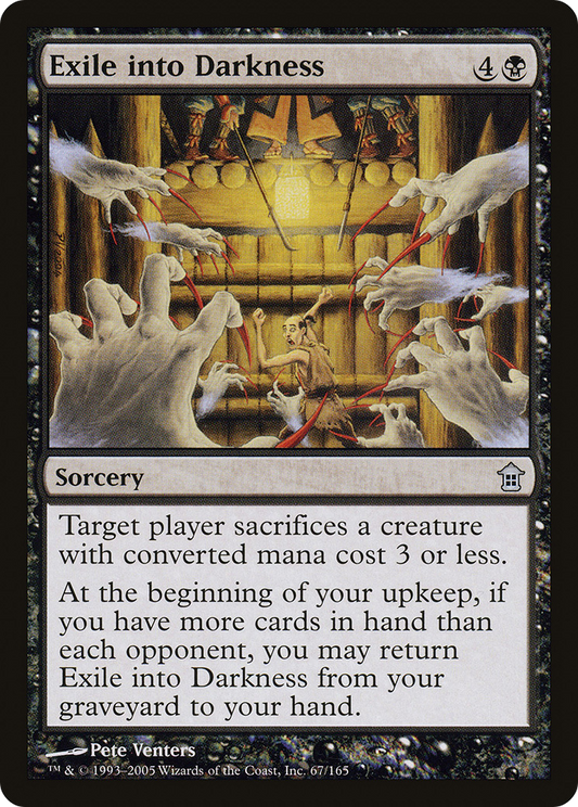 Exile into Darkness [Saviors of Kamigawa] Foil