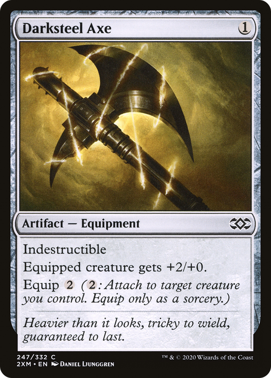 Darksteel Axe [Double Masters] Foil