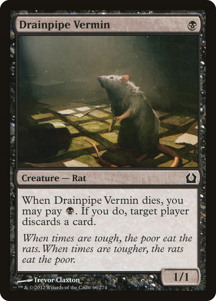 Drainpipe Vermin [Return to Ravnica] | Silver Goblin