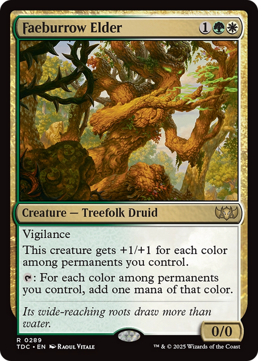 Faeburrow Elder (289) - Commander: Tarkir: Dragonstorm