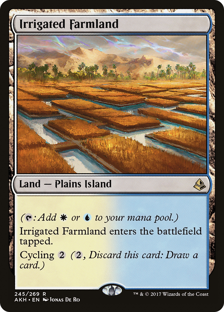 Irrigated Farmland [Amonkhet] Foil