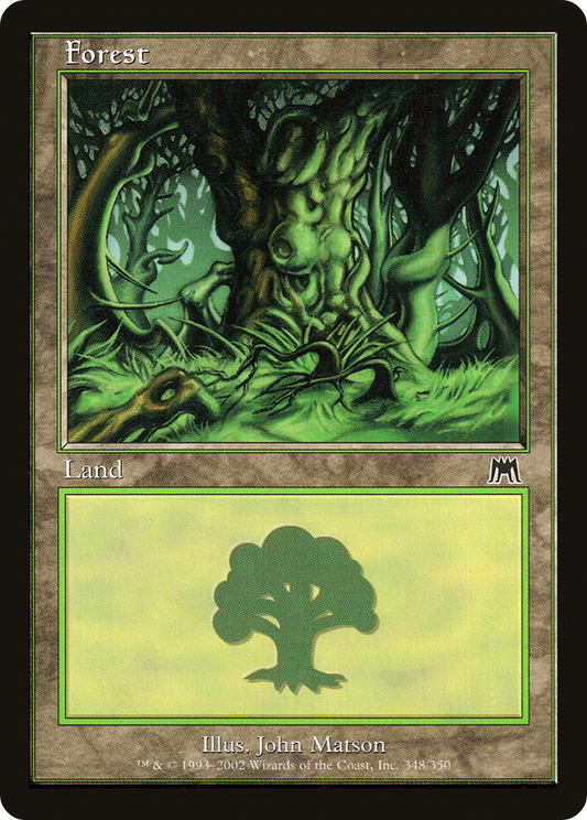 Forest (348) [Onslaught] Foil