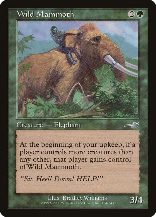 Wild Mammoth [Nemesis] Foil