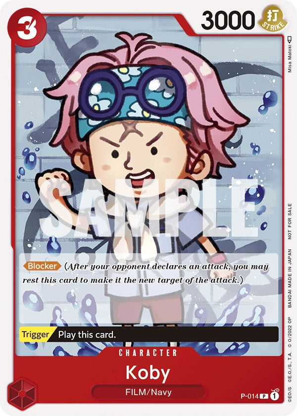 Koby (One Piece Film Red) [One Piece Promotion Cards] | Silver Goblin