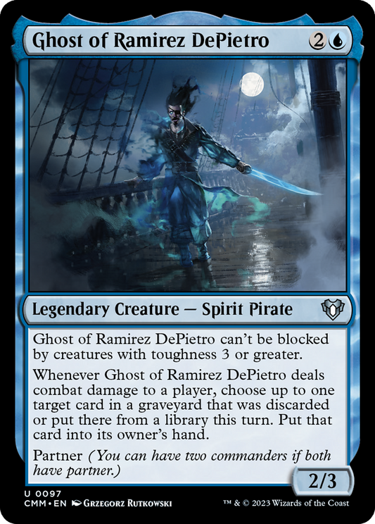 Ghost of Ramirez DePietro [Commander Masters] Foil