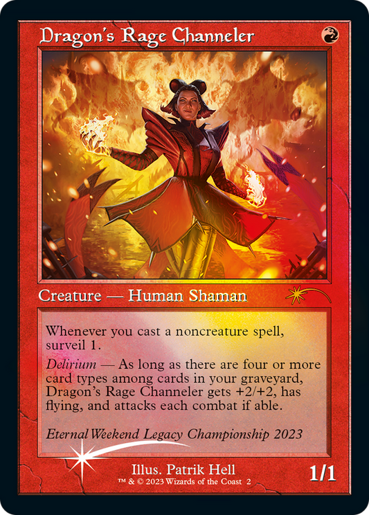 Dragon's Rage Channeler (Eternal Weekend 2023 Promo) [Eternal Weekend] Foil