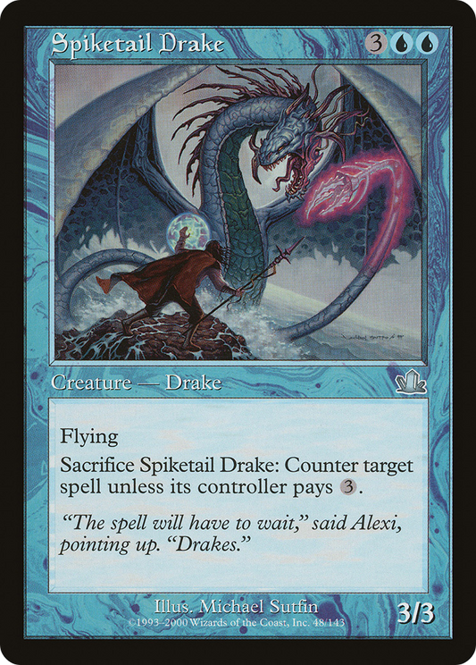 Spiketail Drake [Prophecy] Foil