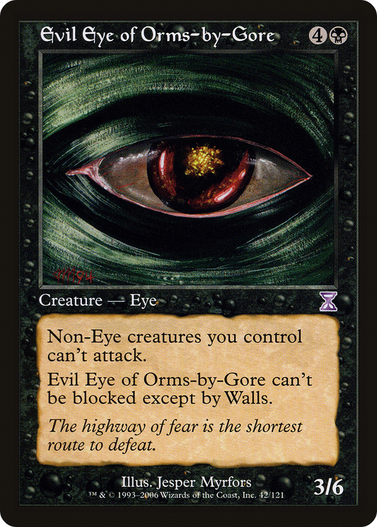 Evil Eye of Orms-by-Gore [Time Spiral Timeshifted] Foil