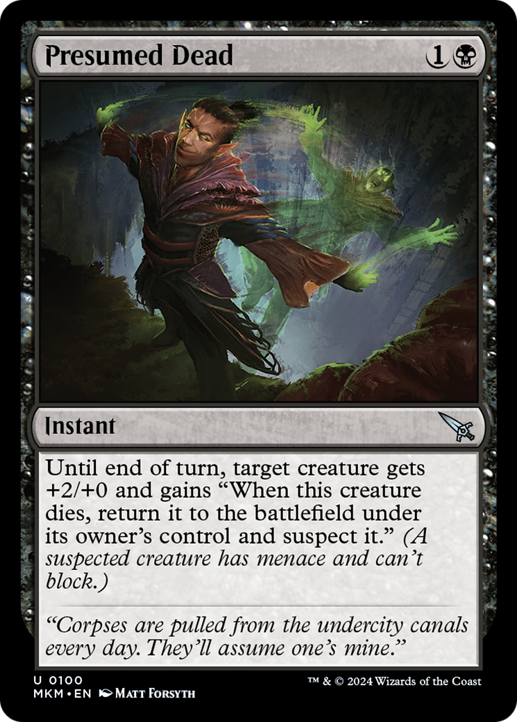 Presumed Dead [Murders at Karlov Manor] Foil