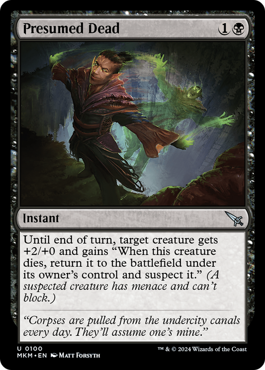 Presumed Dead [Murders at Karlov Manor] Foil