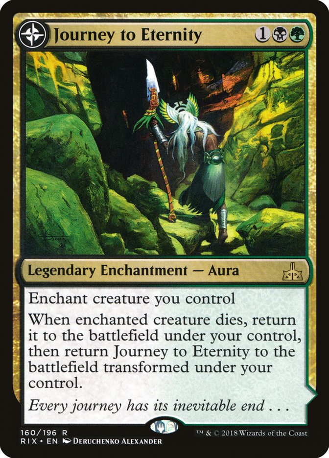 Journey to Eternity // Atzal, Cave of Eternity (160) Foil - Rivals of Ixalan