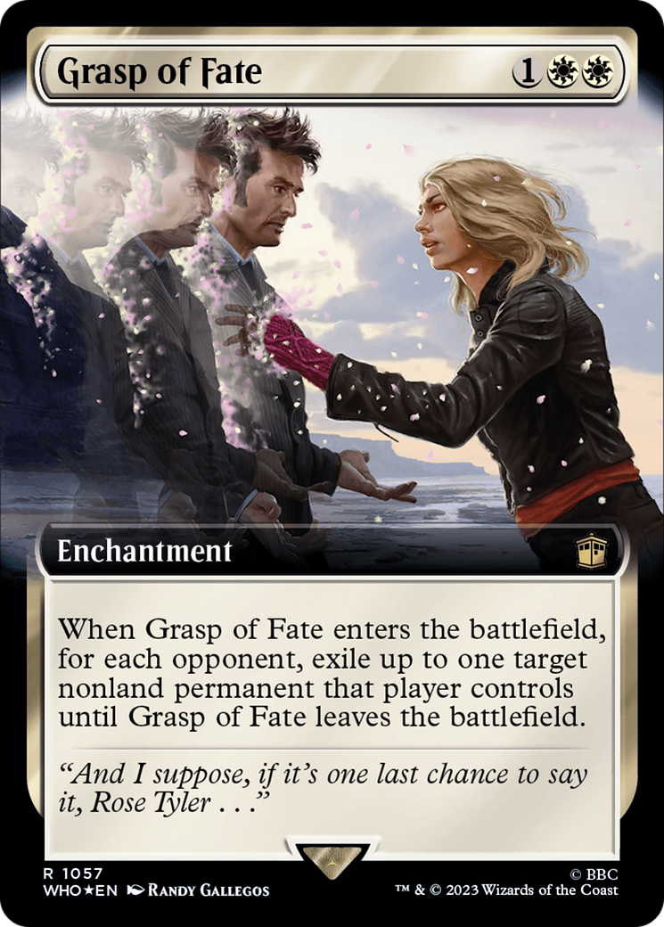 Grasp of Fate (Extended Art) (Surge Foil) [Doctor Who] | Silver Goblin