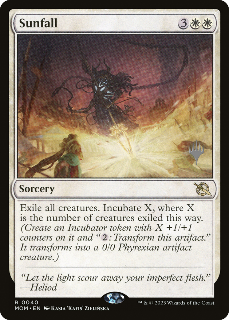 Sunfall (Promo Pack) [March of the Machine Promos] Foil