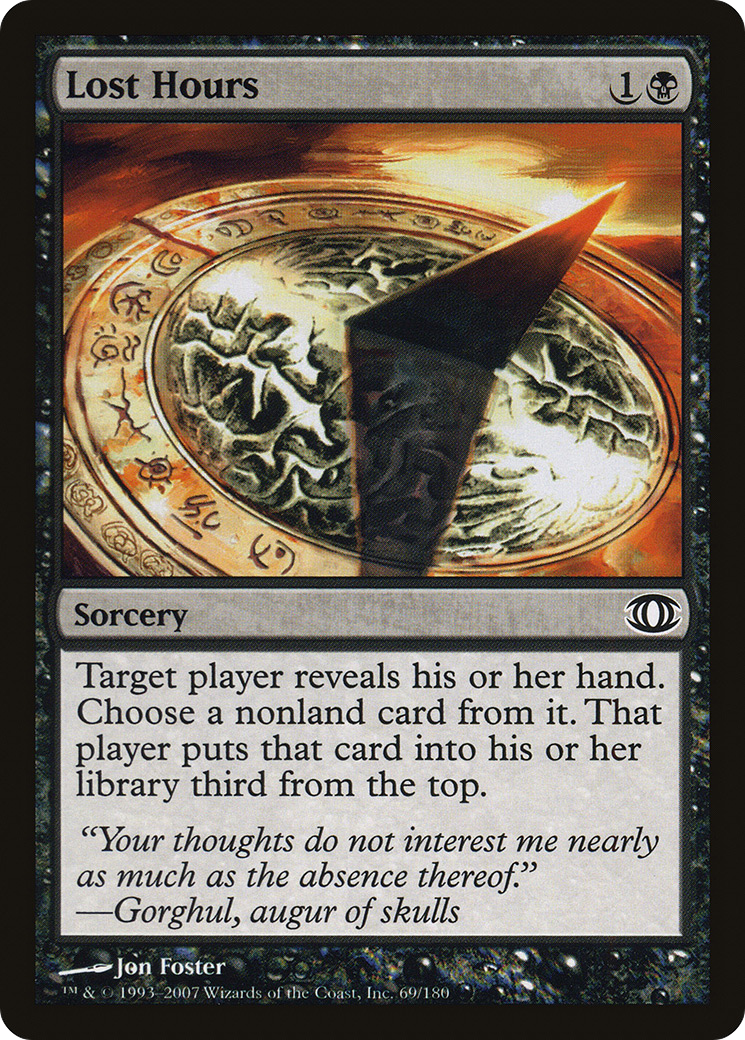 Lost Hours [Future Sight] Foil