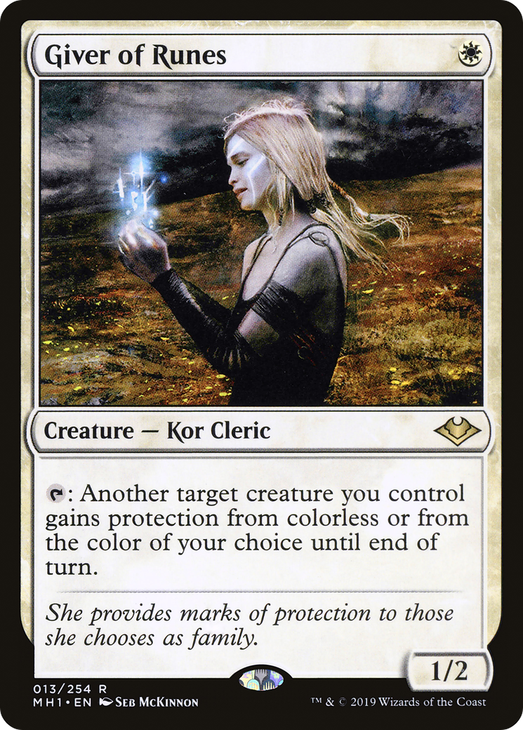 Giver of Runes [Modern Horizons] Foil