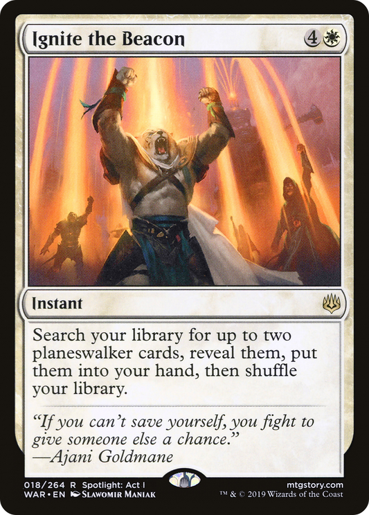 Ignite the Beacon [War of the Spark] Foil