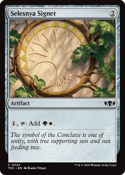 Selesnya Signet (324) - Commander: Tarkir: Dragonstorm