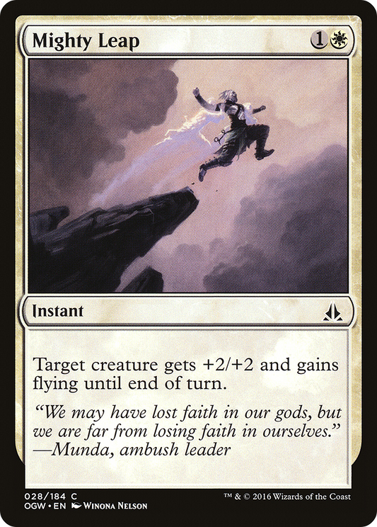 Mighty Leap [Oath of the Gatewatch] Foil