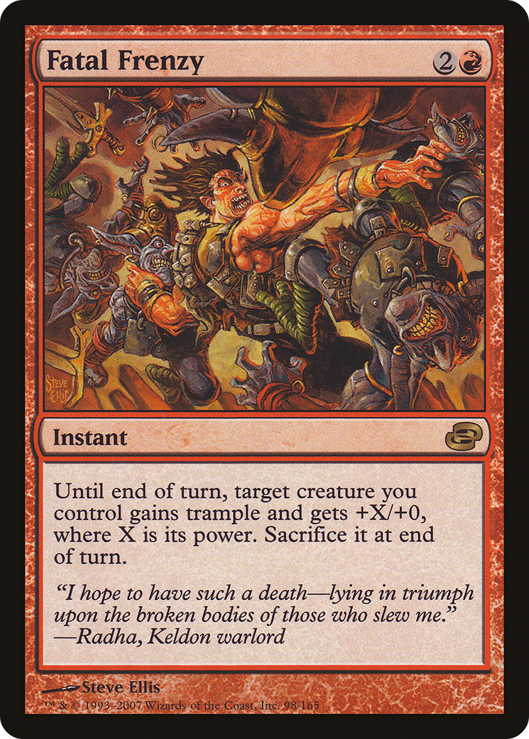 Fatal Frenzy [Planar Chaos] Foil