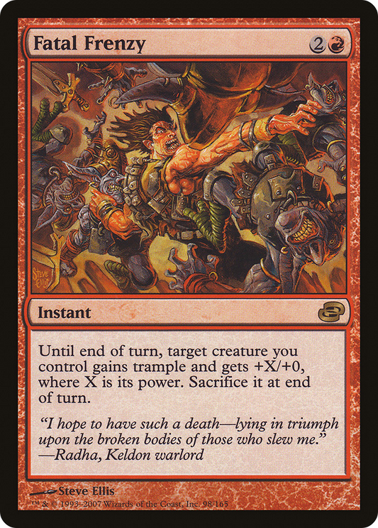 Fatal Frenzy [Planar Chaos] Foil