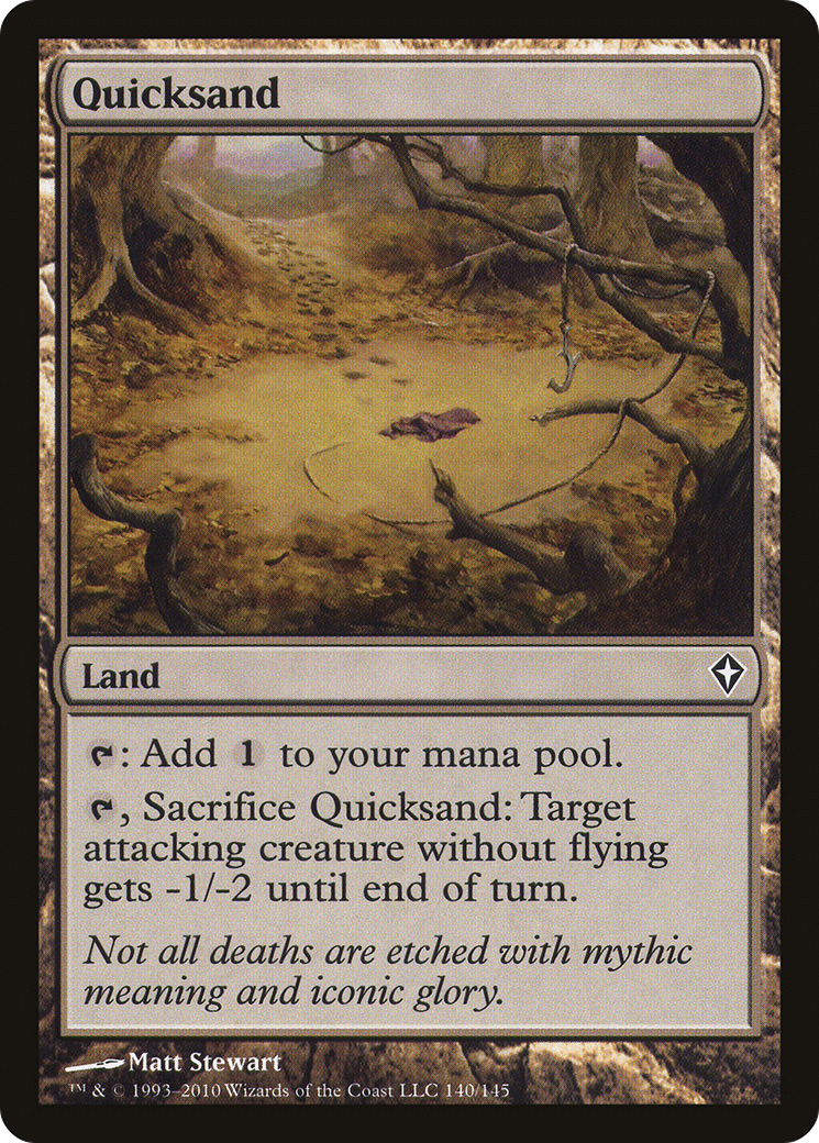 Quicksand [Worldwake] Foil