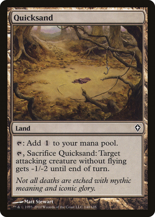 Quicksand [Worldwake] Foil