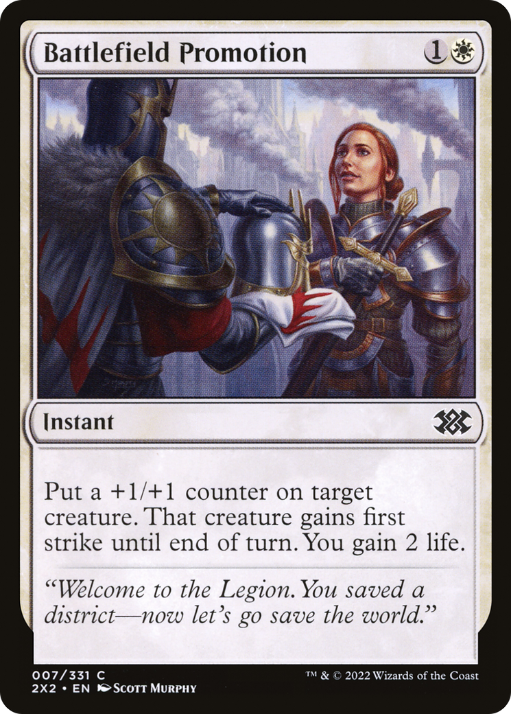 Battlefield Promotion [Double Masters 2022] Foil