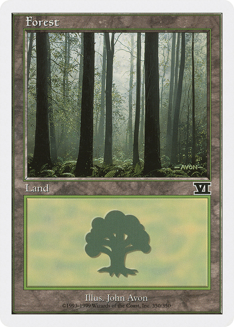 Forest (350) [Classic Sixth Edition] | Silver Goblin