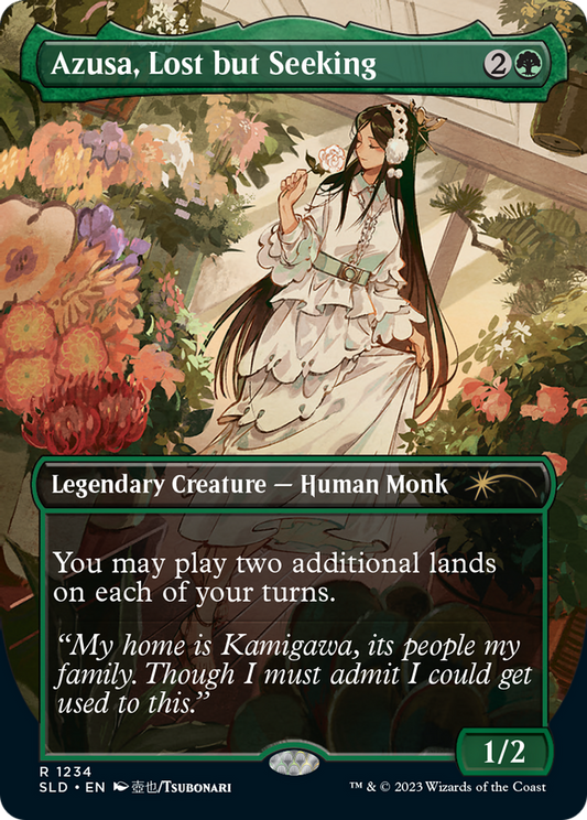 Azusa, Lost but Seeking (1234) Foil - Secret Lair Drop