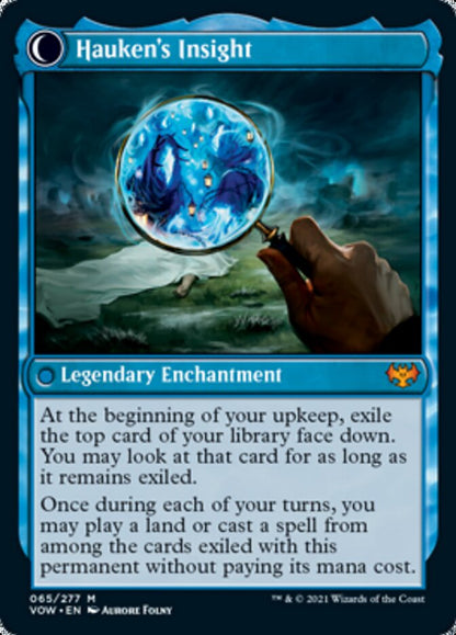 Jacob Hauken, Inspector // Hauken's Insight [Innistrad: Crimson Vow] Foil