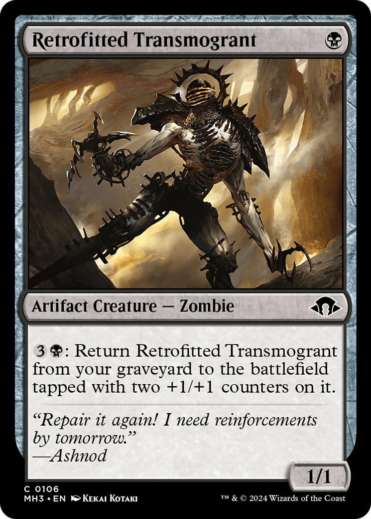 Retrofitted Transmogrant [Modern Horizons 3] | Silver Goblin