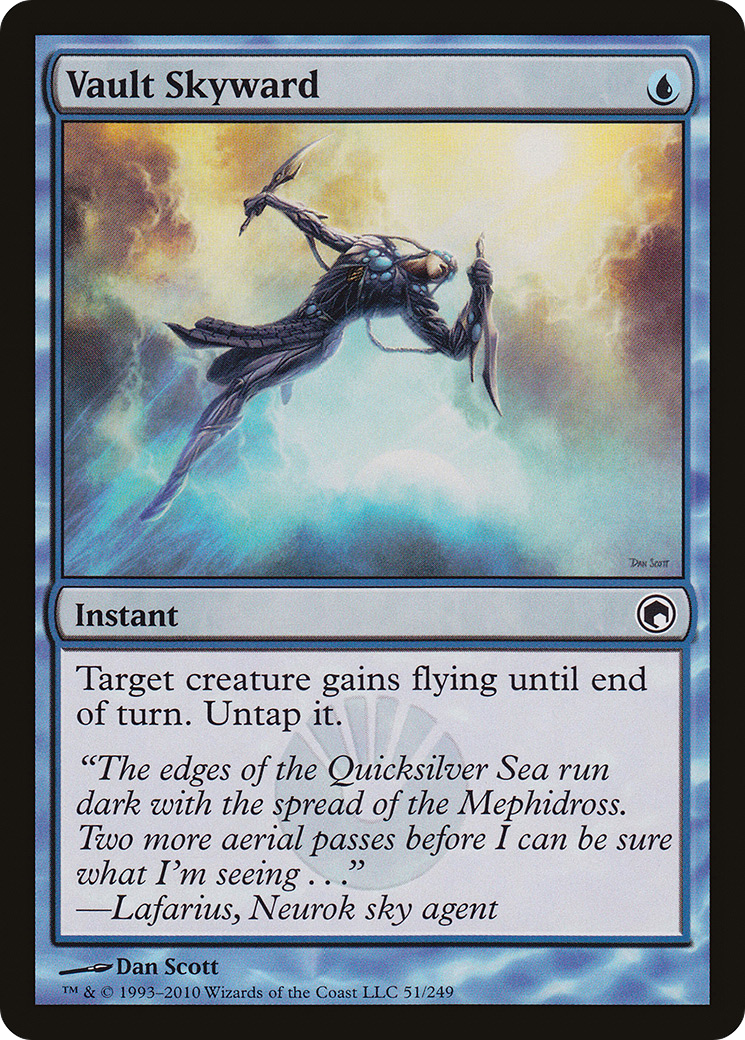 Vault Skyward [Scars of Mirrodin] Foil
