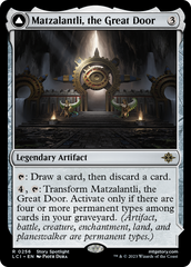 Matzalantli, the Great Door // The Core [The Lost Caverns of Ixalan] | Silver Goblin