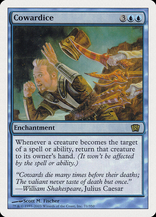 Cowardice [Eighth Edition] Foil