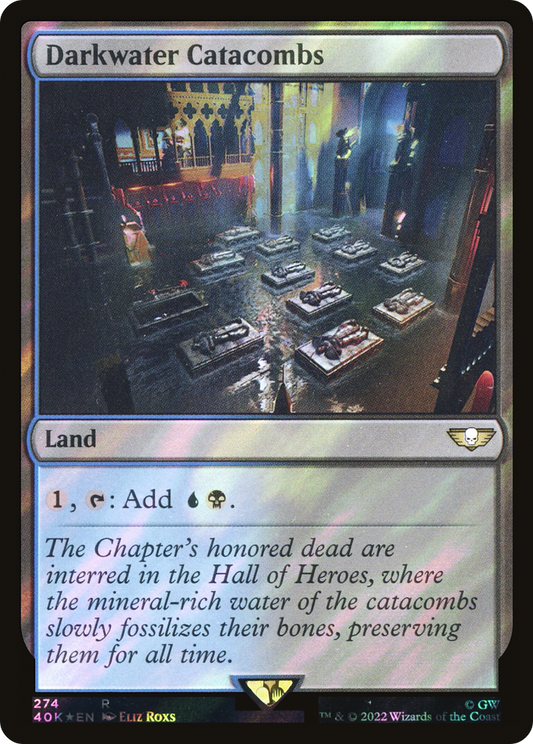 Darkwater Catacombs (Surge Foil) [Warhammer 40,000]