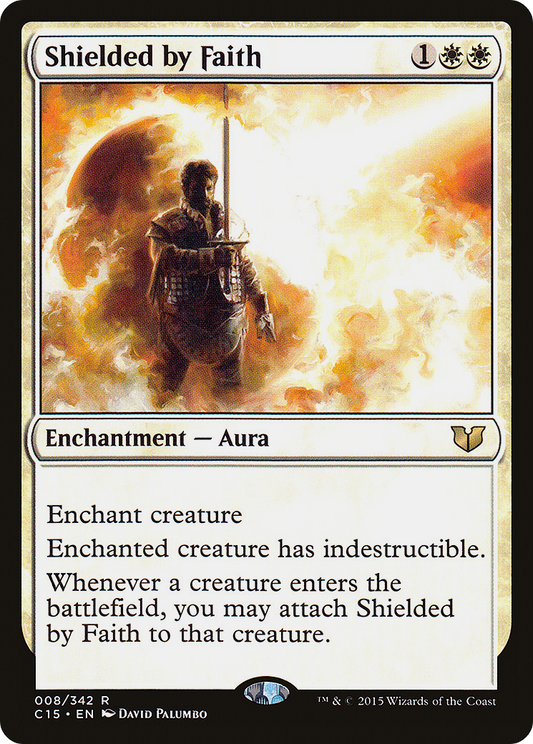Shielded by Faith (008) - Commander 2015
