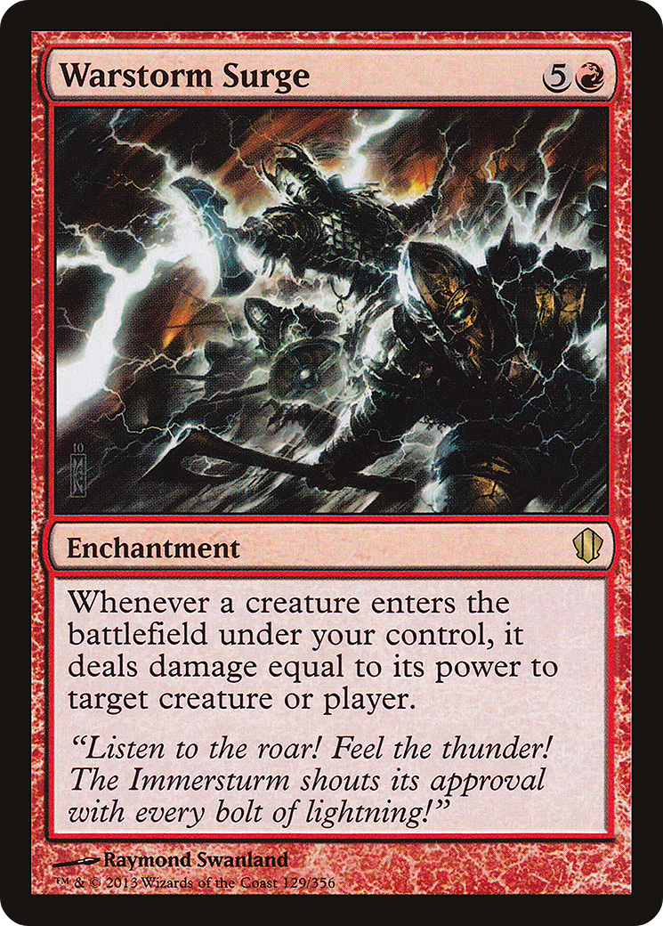 Warstorm Surge [Commander 2013] | Silver Goblin