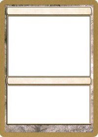 2004 World Championship Blank Card [World Championship Decks 2004] | Silver Goblin