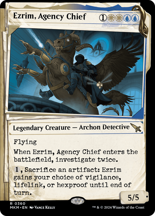 Ezrim, Agency Chief (Showcase) [Murders at Karlov Manor] Foil