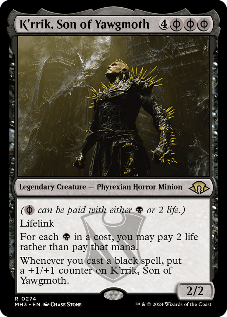 K'rrik, Son of Yawgmoth (274) Foil - Modern Horizons 3