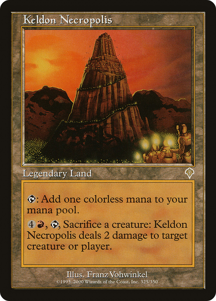 Keldon Necropolis [Invasion] Foil