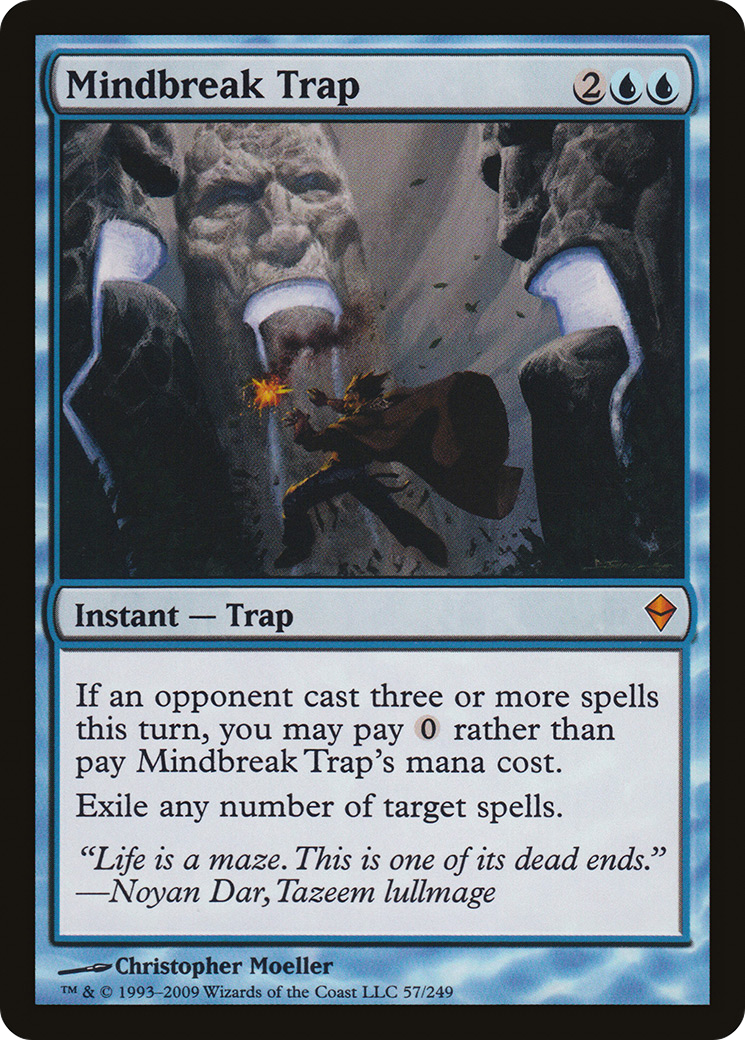 Mindbreak Trap [Zendikar] | Silver Goblin