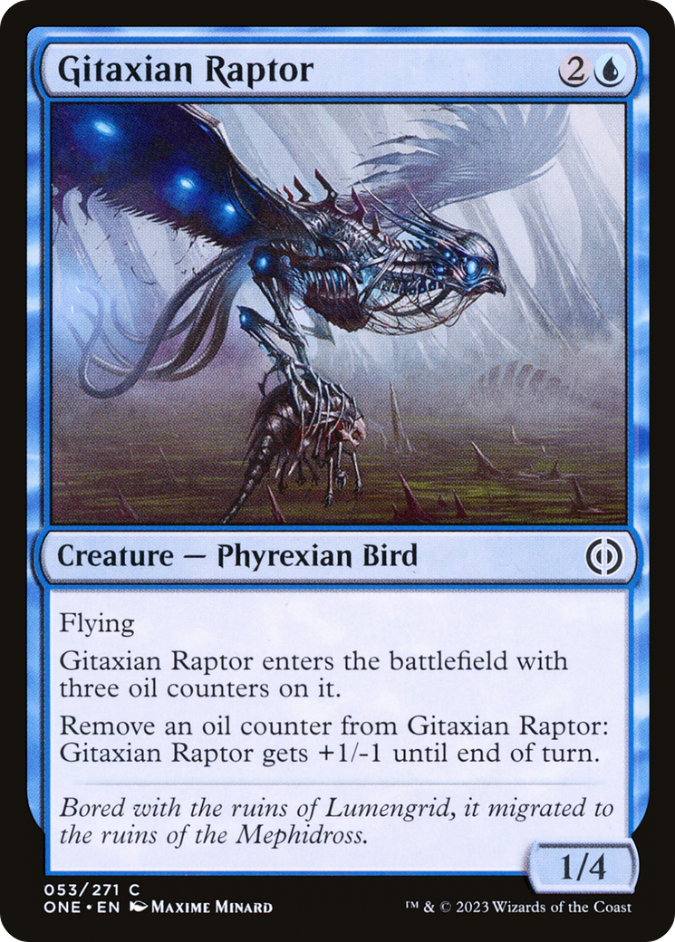 Gitaxian Raptor [Phyrexia: All Will Be One] Foil