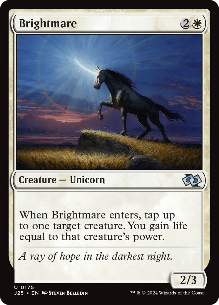 Brightmare [Foundations Jumpstart] | Silver Goblin