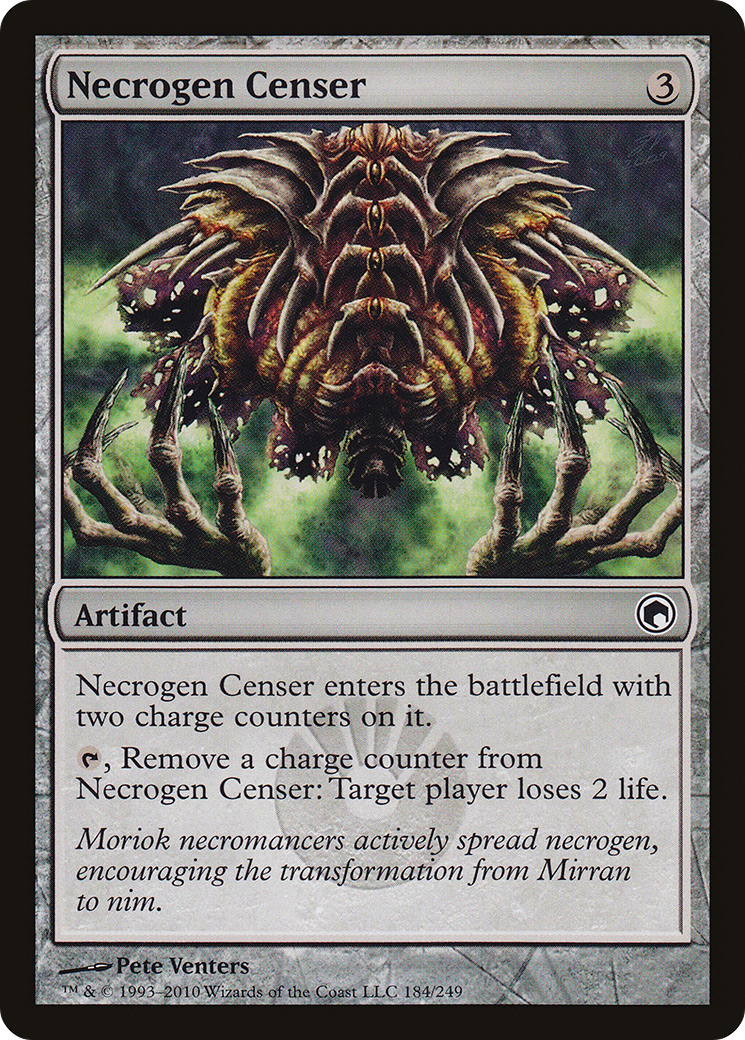 Necrogen Censer [Scars of Mirrodin] | Silver Goblin