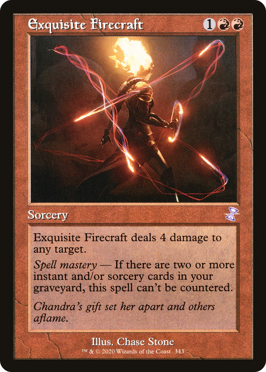 Exquisite Firecraft (Timeshifted) [Time Spiral Remastered] Foil