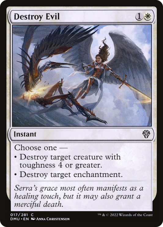 Destroy Evil [Dominaria United] Foil